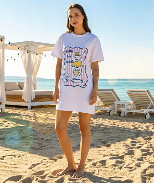Dress | Salty But Sweet – Beach T-Shirt Dress