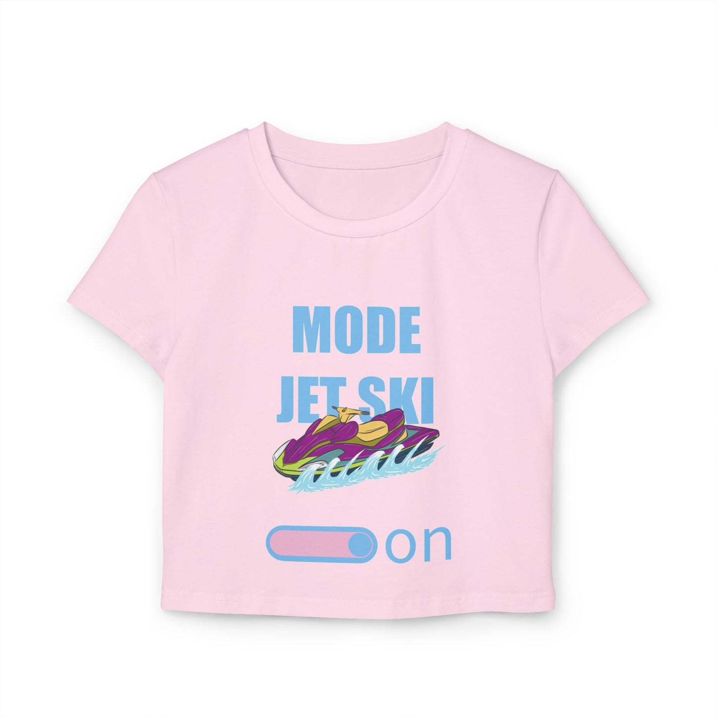 Graphic Tee | Jet Ski Mode ON Baby Tee | Organic Cotton Summer Shirt