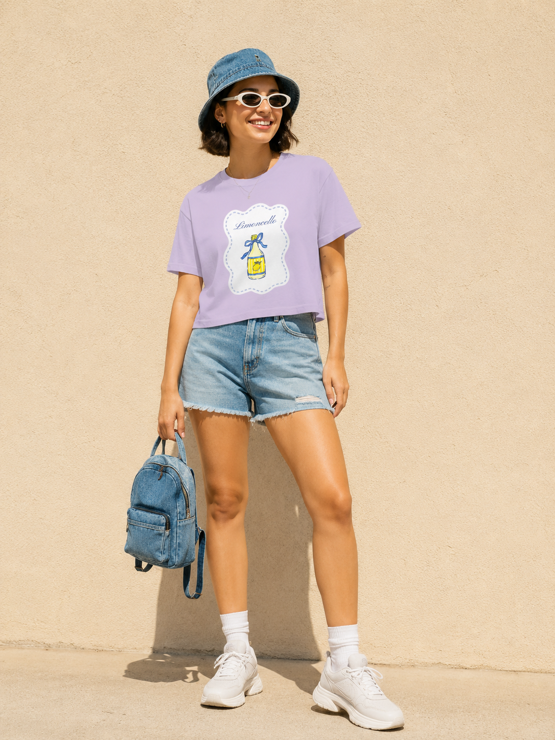 Tee | Cute Lemonade Pocket Graphic T-Shirt