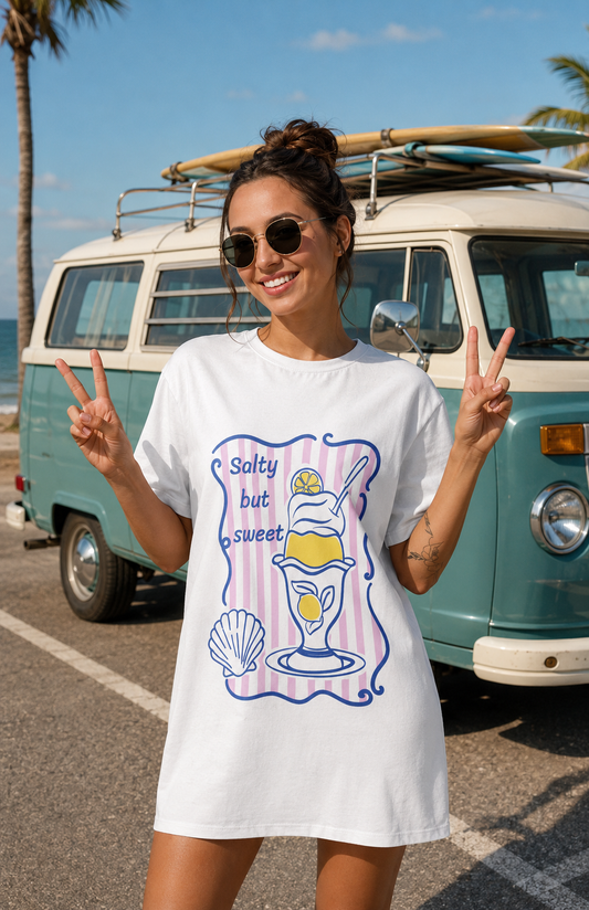 Dress | Salty But Sweet – Beach T-Shirt Dress